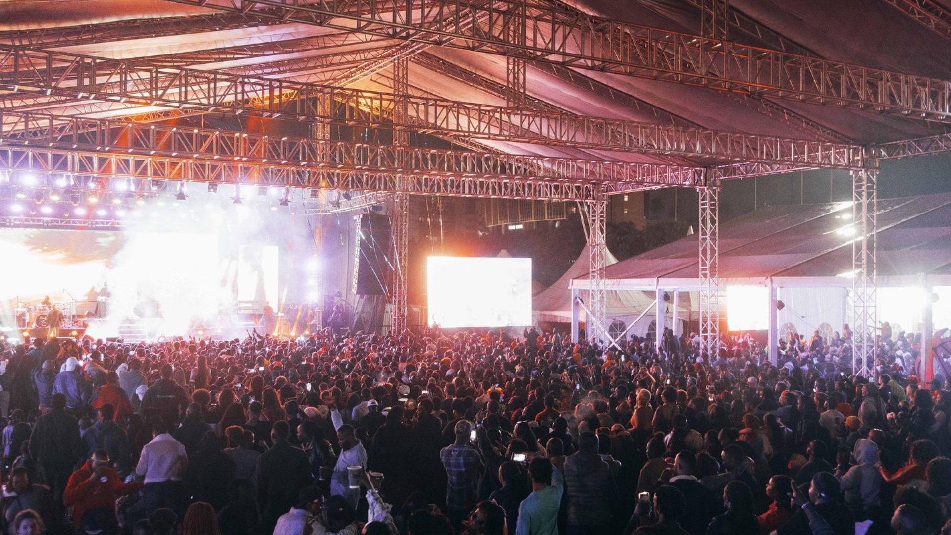 Live concert event in Kenya